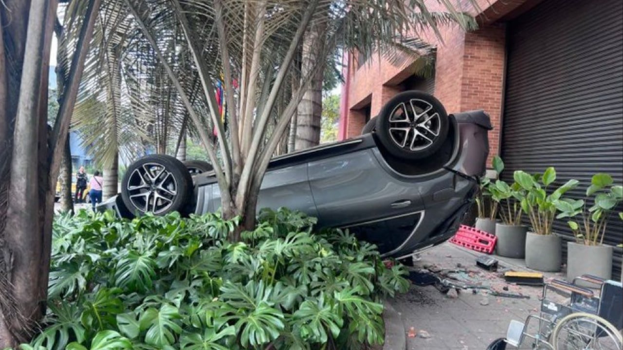 El accidente fue difundido rápidamente en redes sociales.