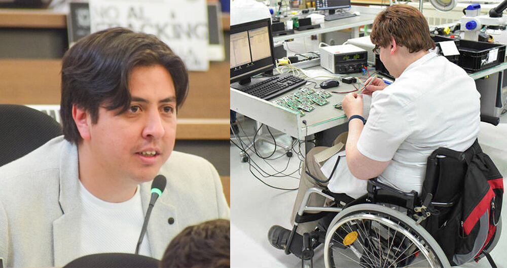 El concejal Andrés Onzaga asegura que solo se ha vinculado el 0.022% de personas con discapacidad a la planta de trabajadores del Distrito.