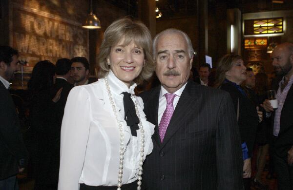 Nohora de Pastrana y Andrés Pastrana.