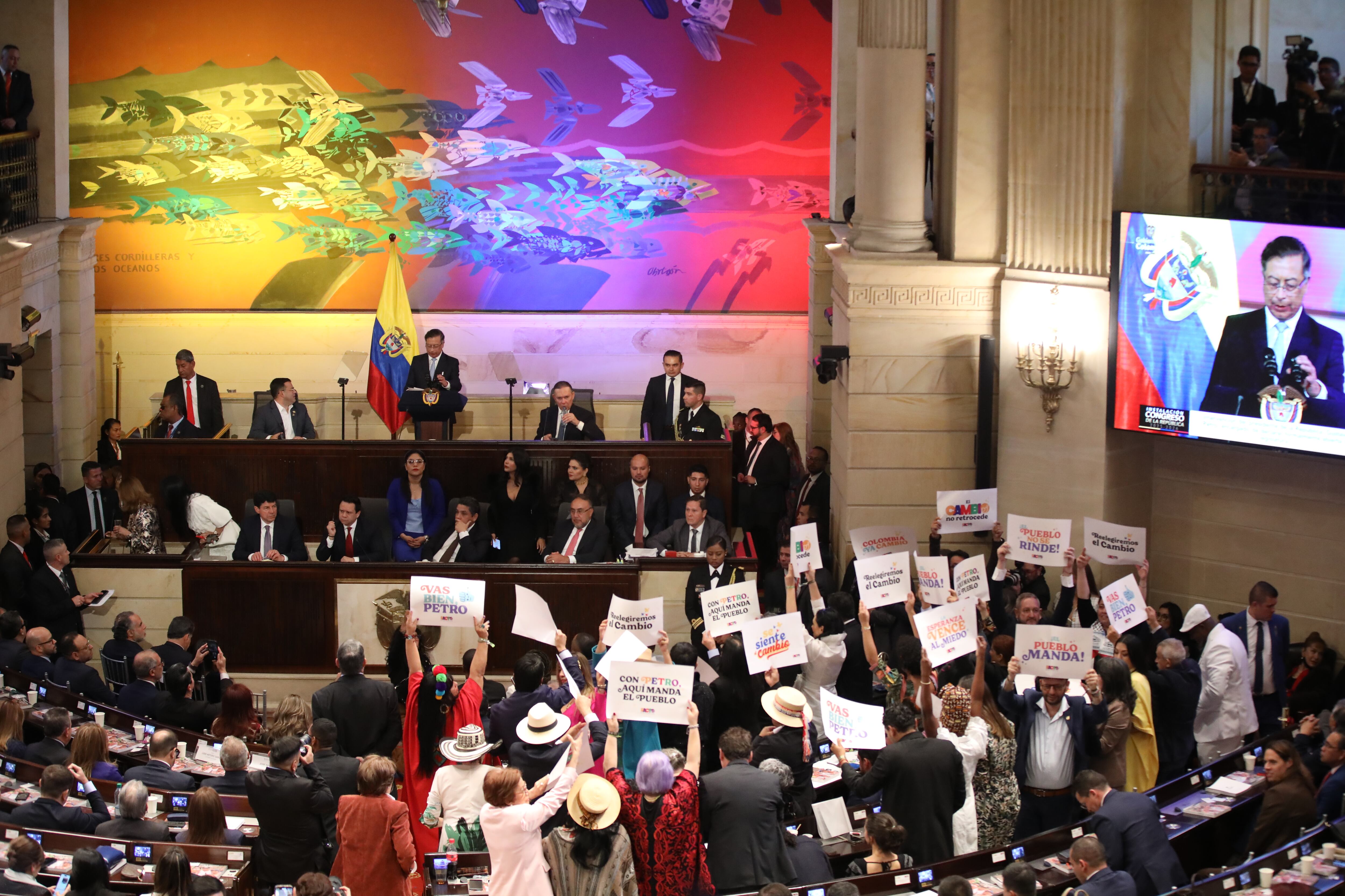 Instalación del Congreso 2025: habla el presidente Gustavo Petro