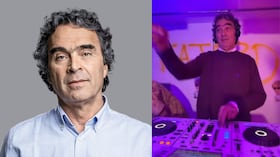 Sergio Fajardo se muestra como DJ en Bogotá