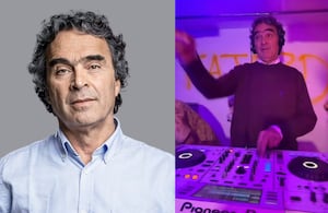 Sergio Fajardo se muestra como DJ en Bogotá