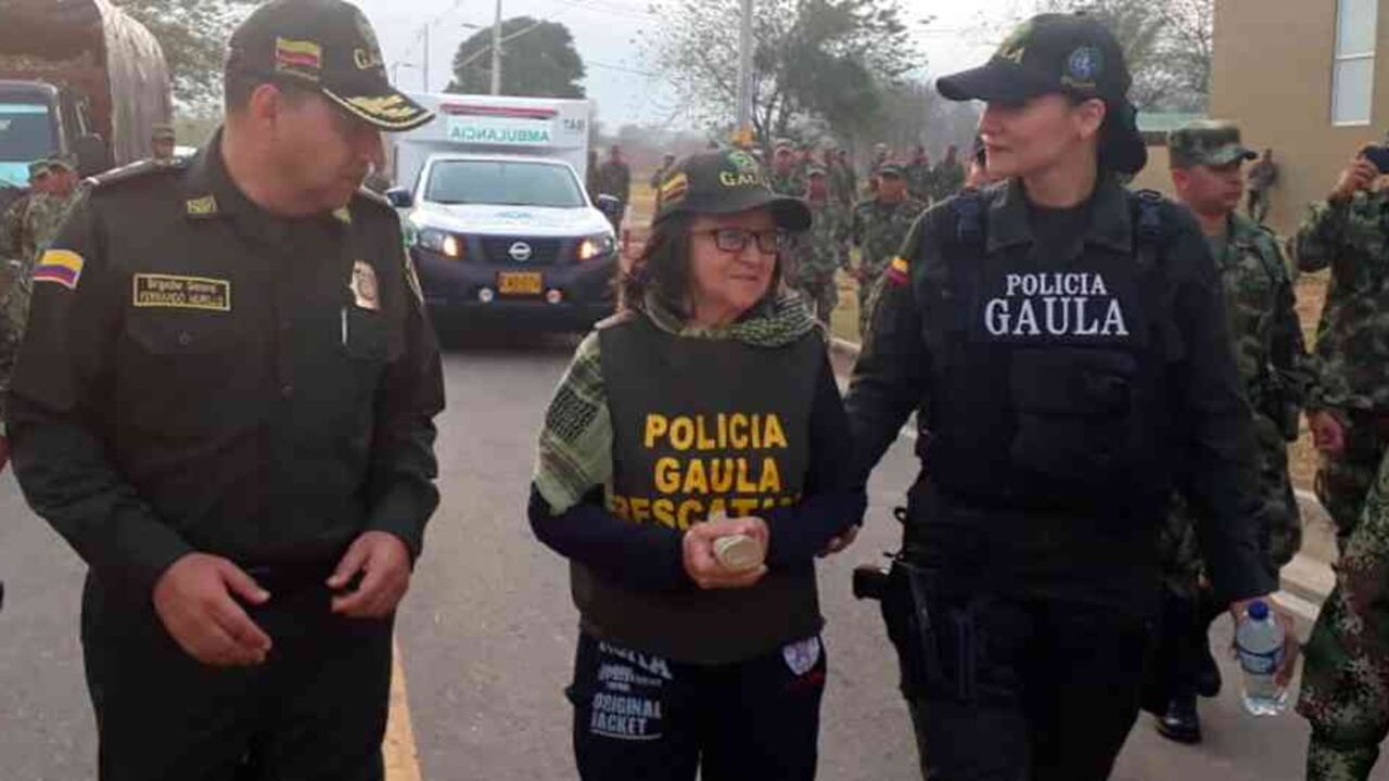 Fue secuestrada el 10 de enero.