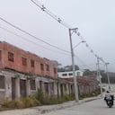 Así quedaron las casas faltantes.