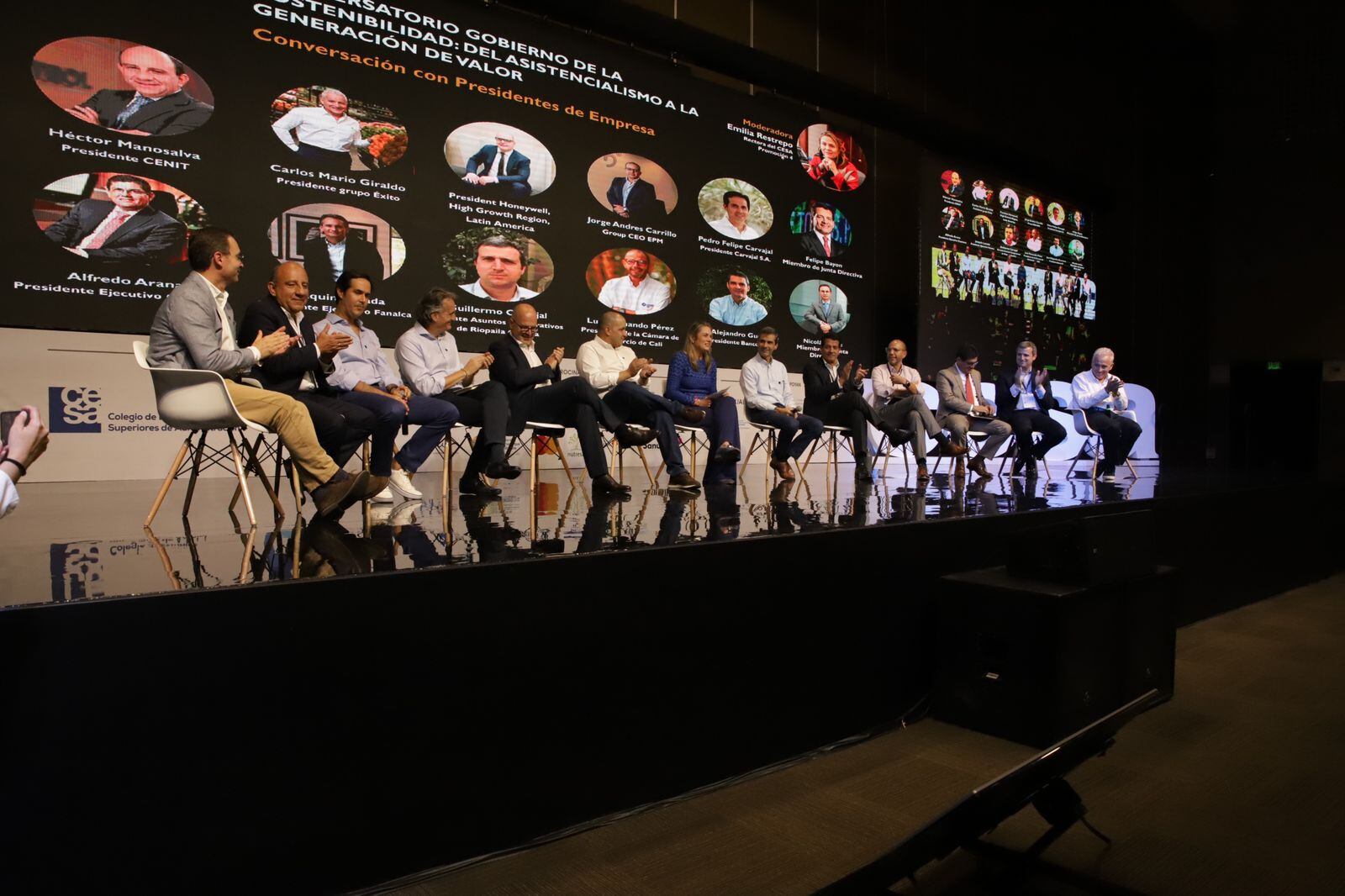 Algunos de los empresarios más importantes del país discutieron sobre la importancia de promover la equidad y la justicia social en las regiones.