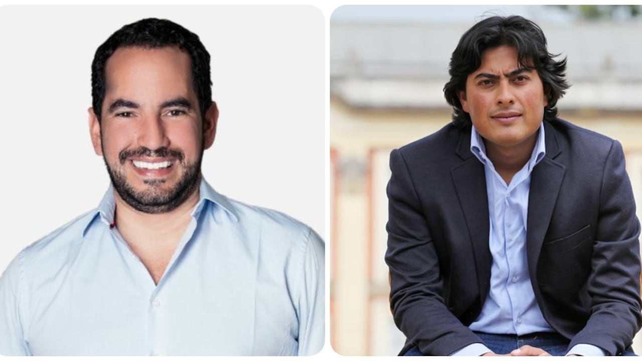 Rolando González y Nicolás Petro.