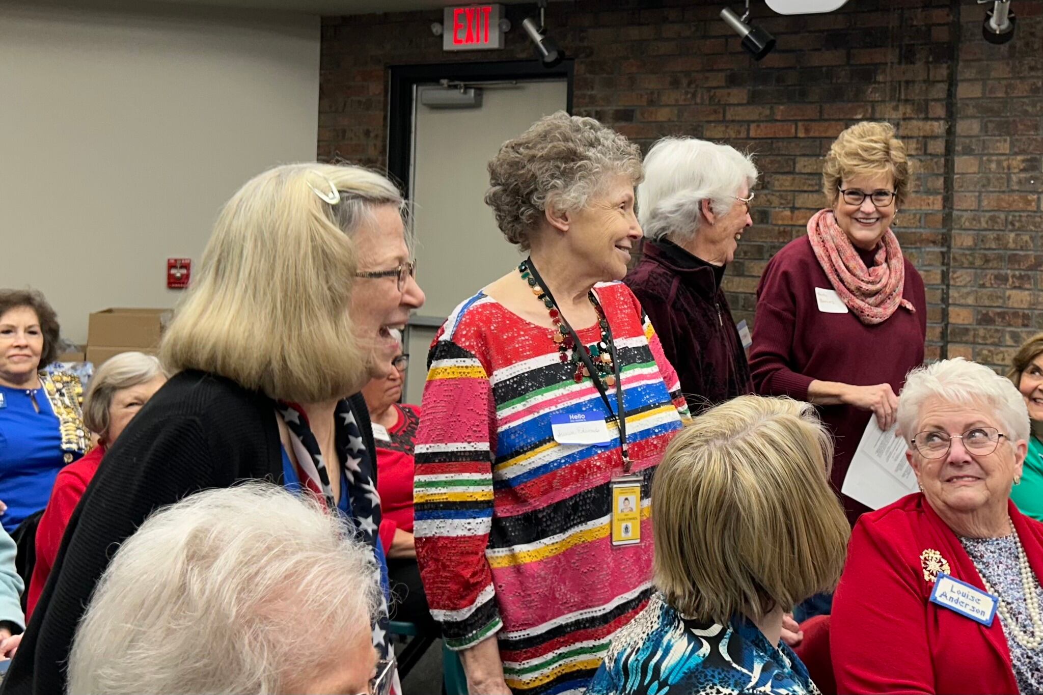 La mujer celebró su cumpleaños por todo lo alto.