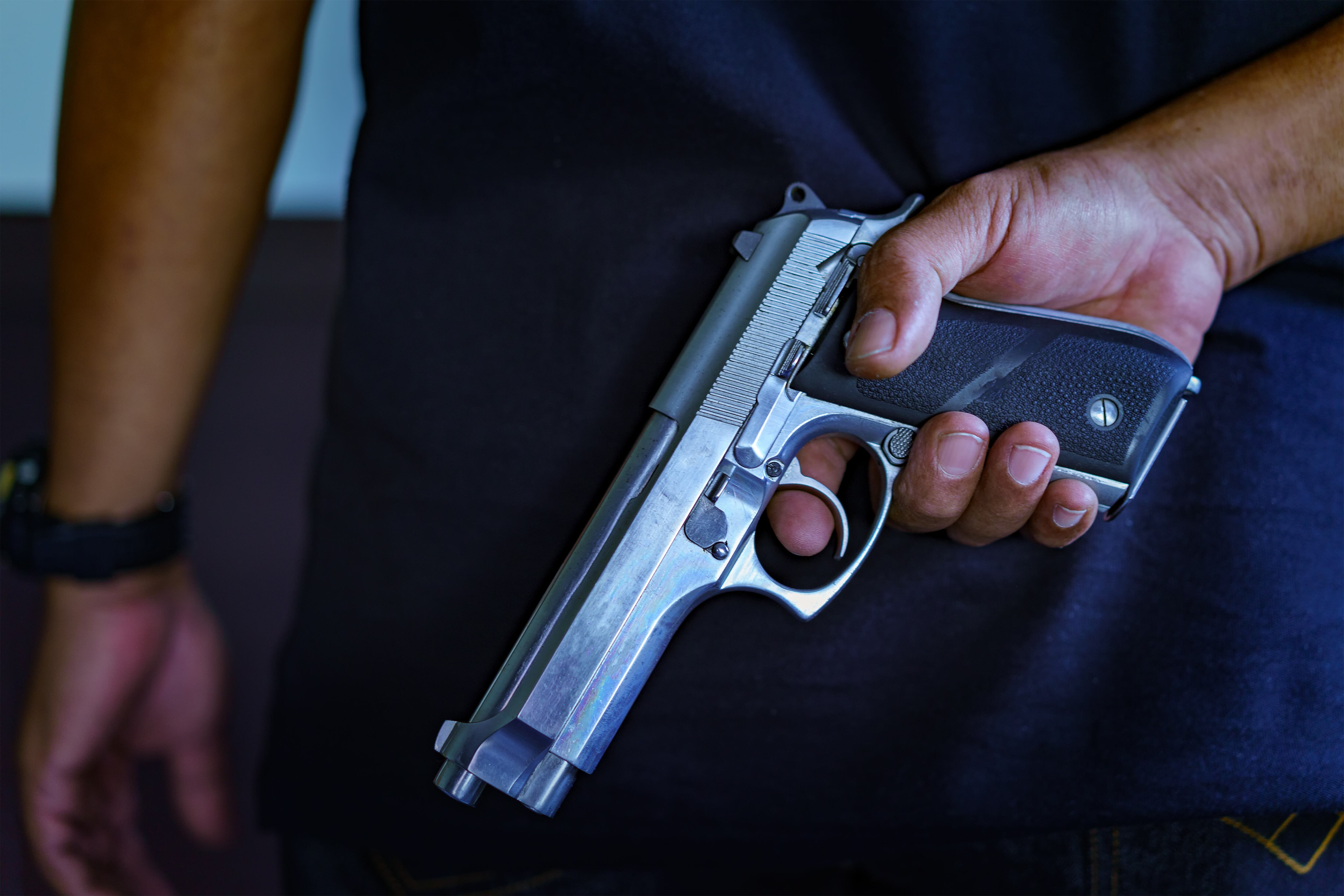 El hombre huyó del lugar después de dispararle a la víctima