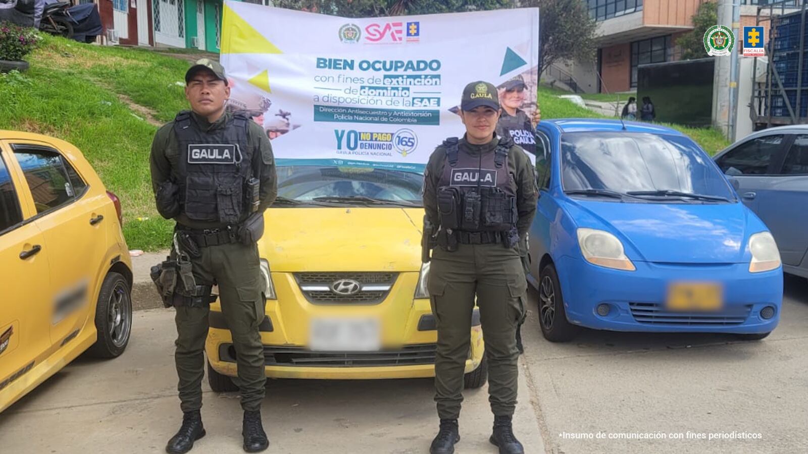 Operativo en contra de agentes corruptos de la cárcel La Modelo, de Bogotá.