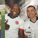 Víctor Hugo Aristizábal y Freddy Rincón.