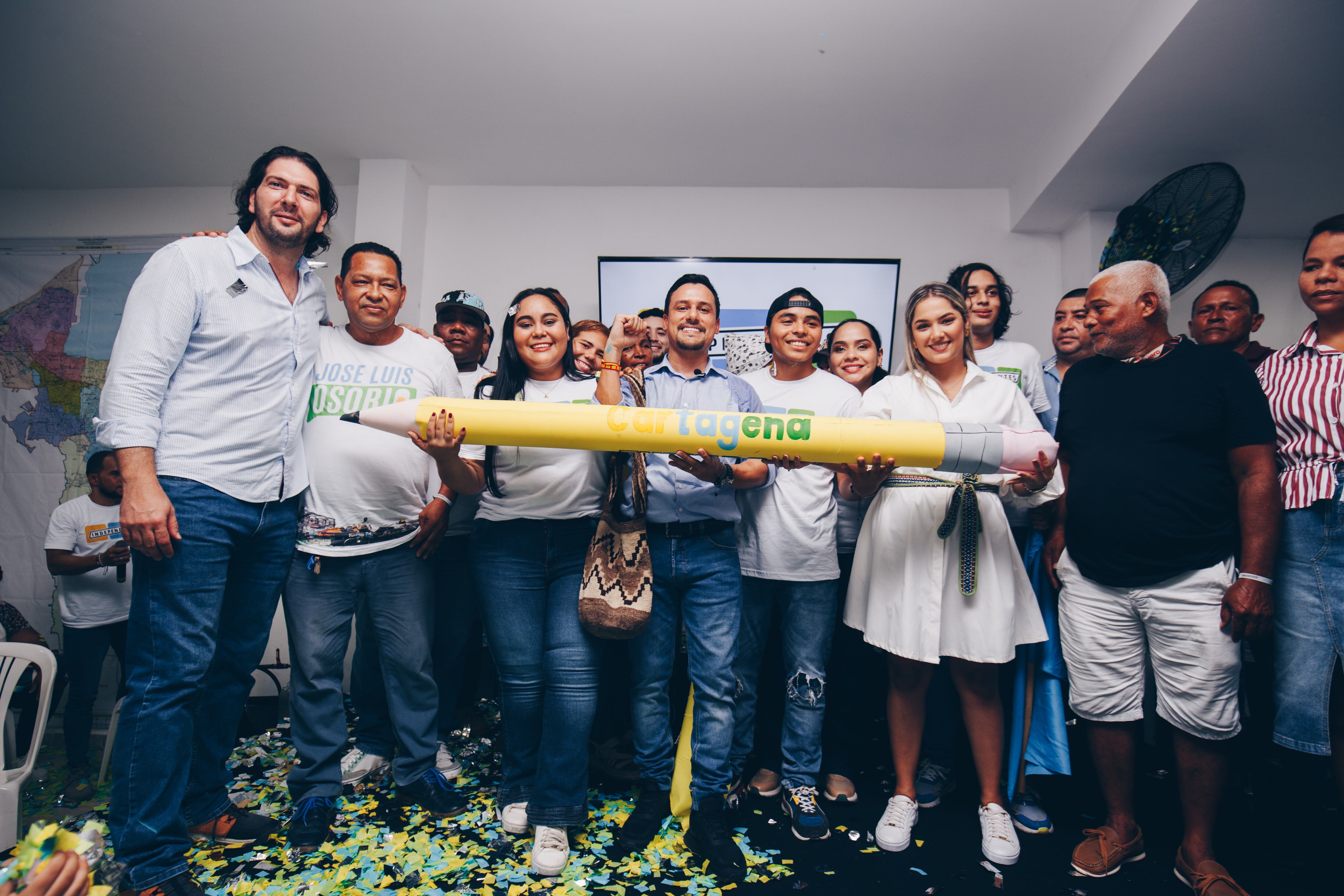 José Luis Osorio, el joven humilde que va por la alcaldía de Cartagena.
