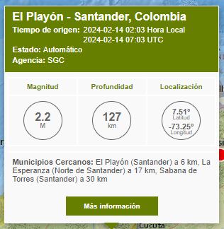 En Colombia, hay regiones donde es más común la actividad sísmica.