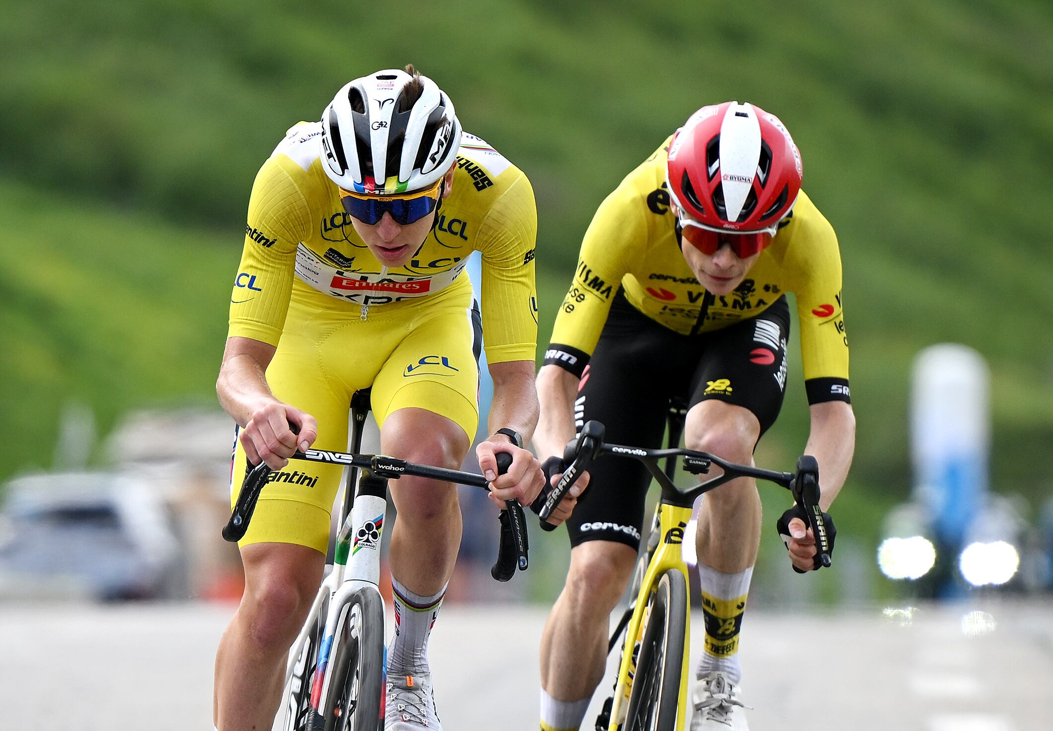 Tadej Pogačar y Jonas Vingegaard llevan una rivalidad de años por la lucha del Tour de Francia