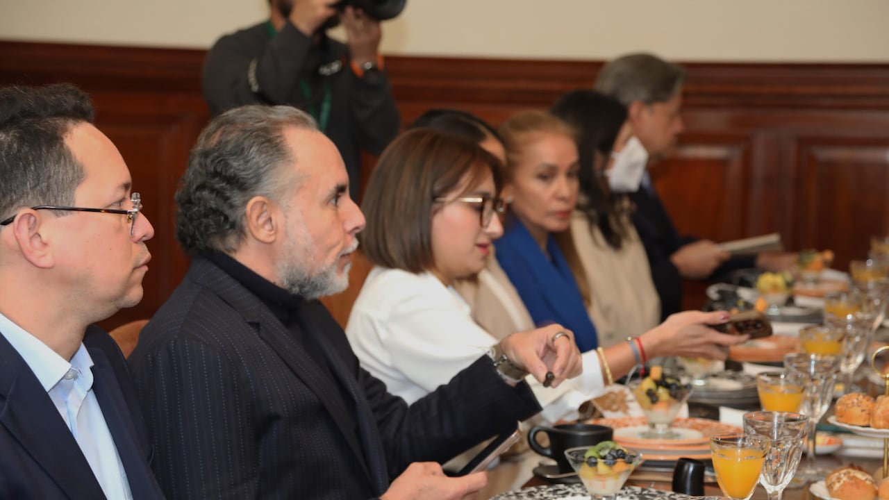 Armando Benedetti y Laura Sarabia.