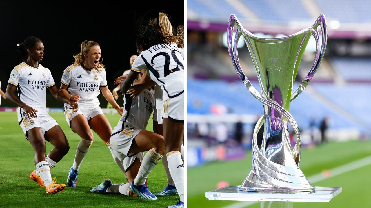 Linda Caicedo juega por primera vez la UCL Femenina.