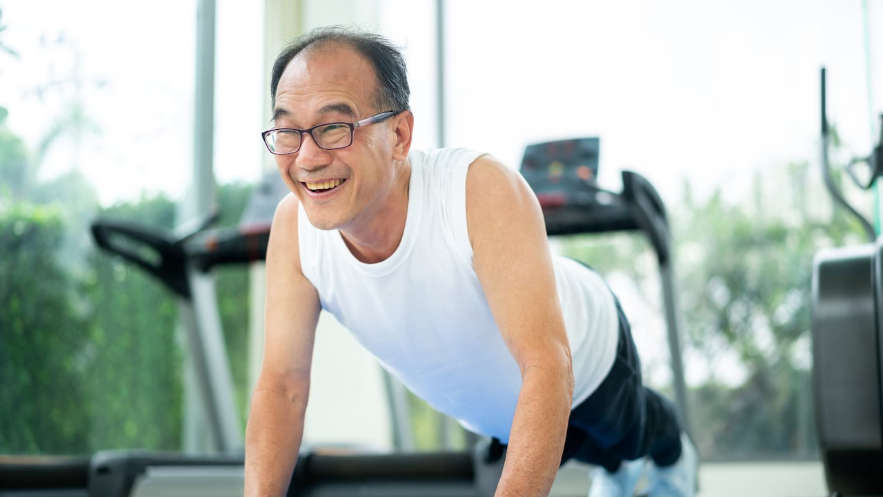 Ejercicio adulto mayor.