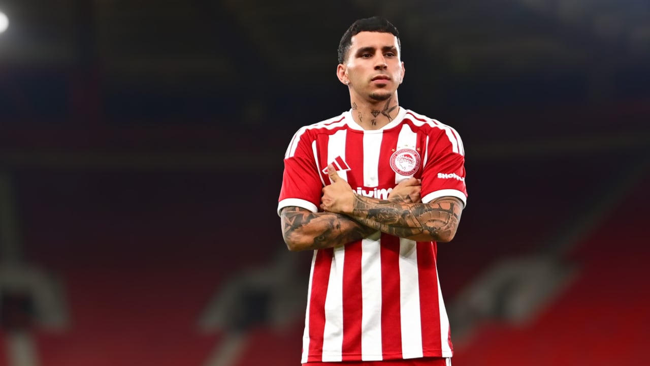 Gustavo Puerta llegó recientemente a Olympiacos de Grecia.