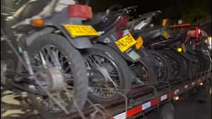 Operativo contra piques ilegales en Bucaramanga.