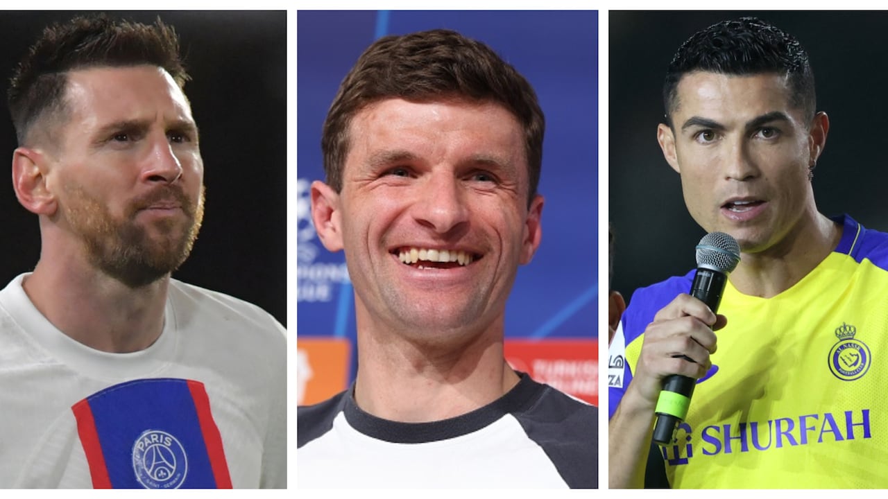 Müller realizó 'pasada' comparación entre Messi y Cristiano Ronaldo.