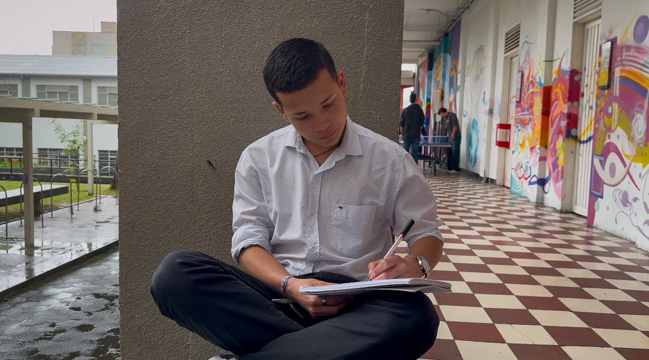 Sergio Ramírez, caso de éxito de la Escuela Activa de la Fundación Luker.