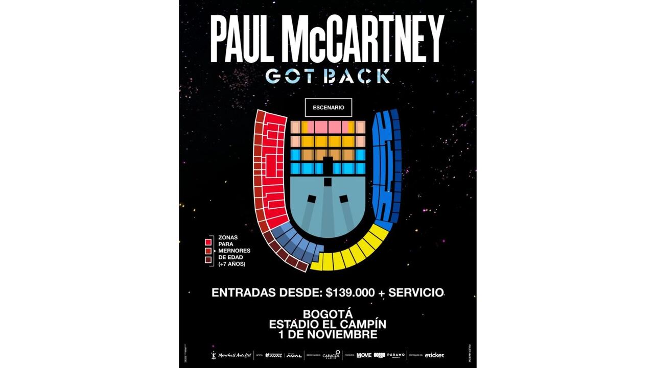Paul McCartney llega a Bogotá: fecha, lugar, boletas y todo lo que debe saber sobre su show