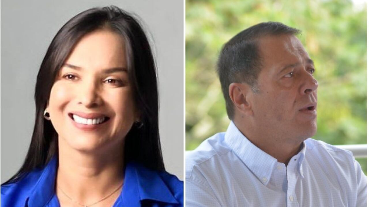 Miyerlandi Torres y Tulio Gómez.