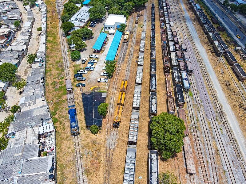 Red férrea colombia