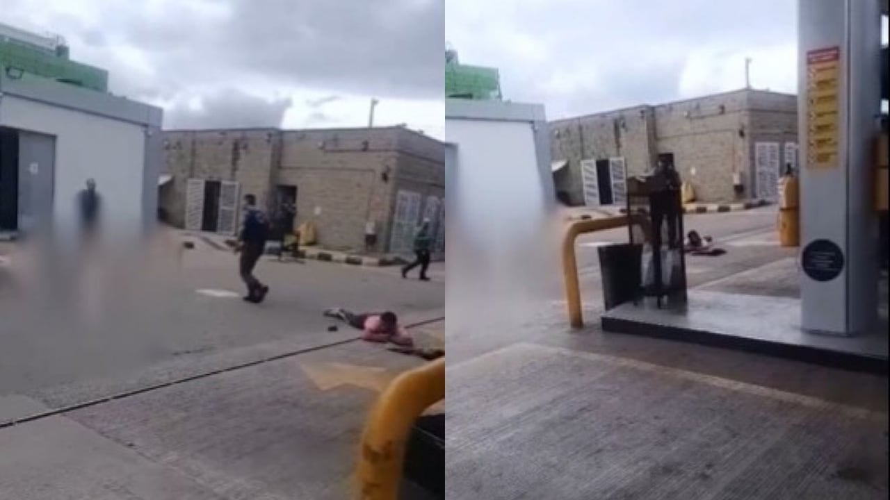 Balacera en Soacha.
