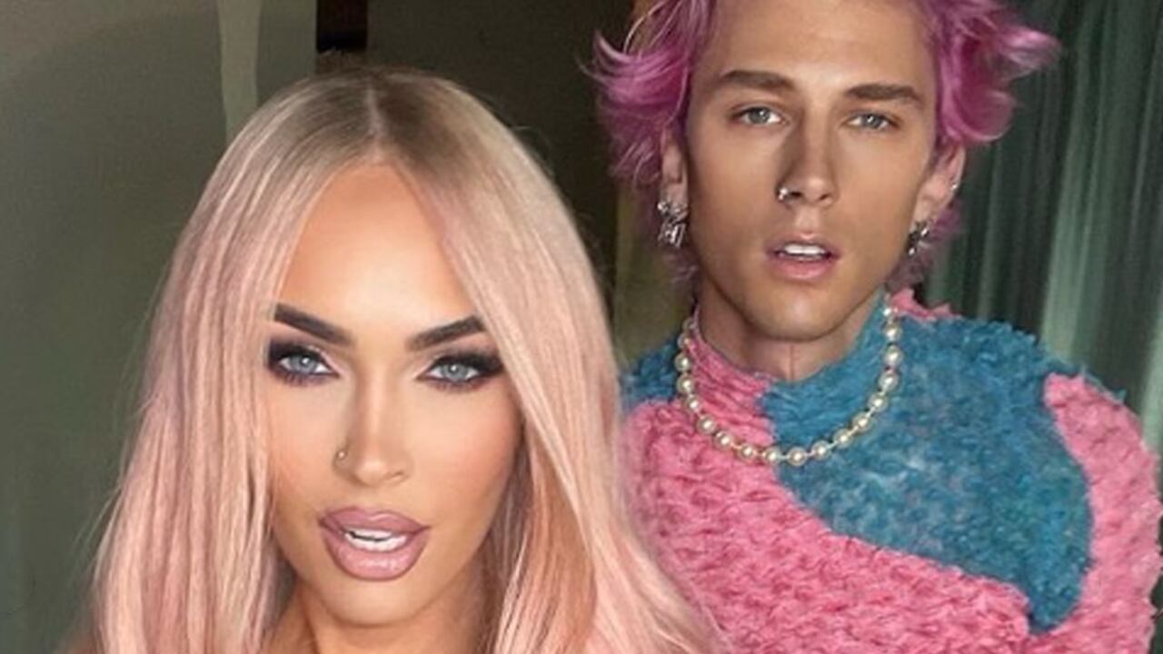 Megan Fox y Machine Gun Kelly - Foto tomada Instagram @machinegunkelly