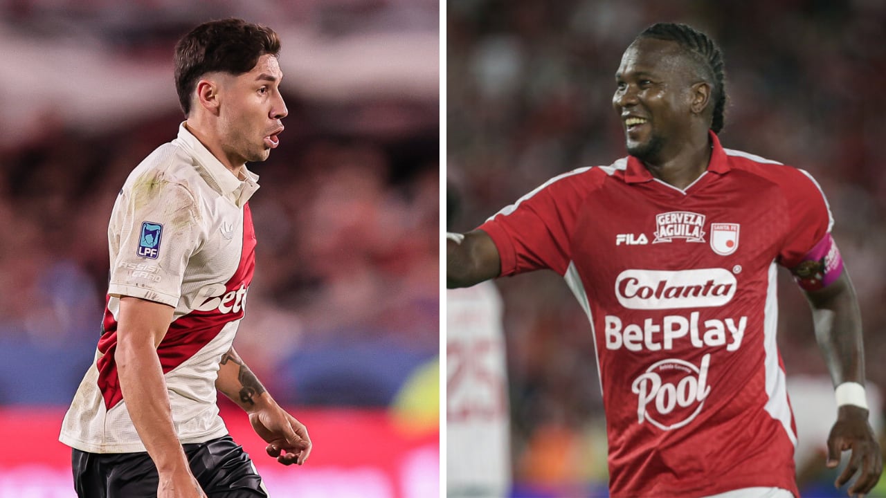 River Plate vs. Santa Fe en los octavos de final de Copa Sudamericana.