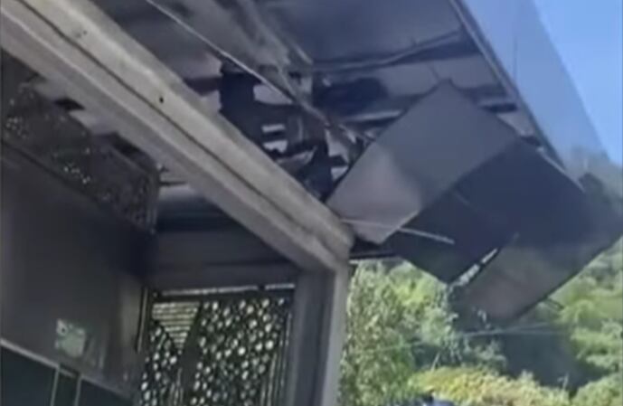 Robo en estación de Metrolínea en Bucaramanga.