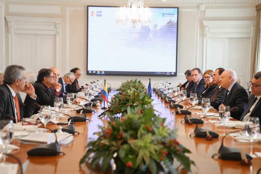 Reunión presidente Petro con la Corte Interamericana de Derechos Humanos