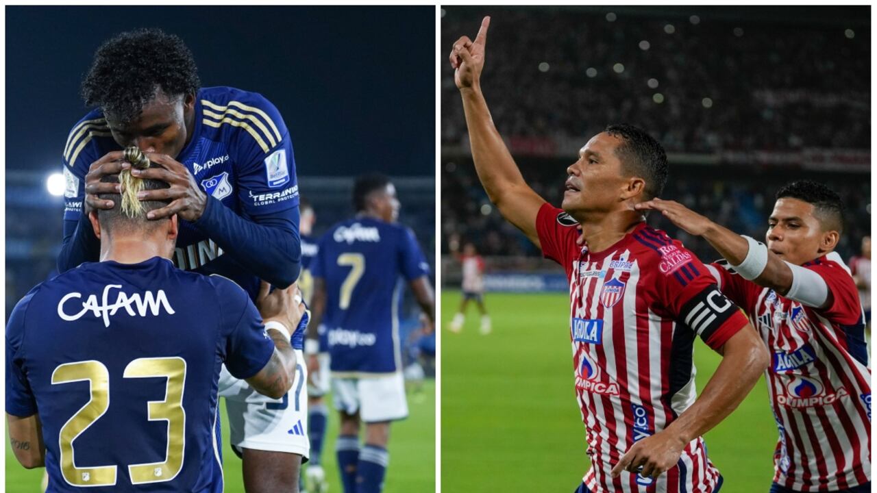 Millonarios y Junior Copa Libertadores.