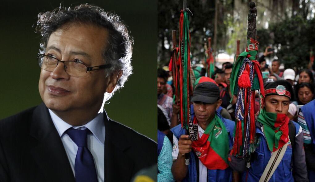 El Consejo Regional Indígena del Cauca (CRIC) manifiesta su inconformismo frente al presidente Gustavo Petro.