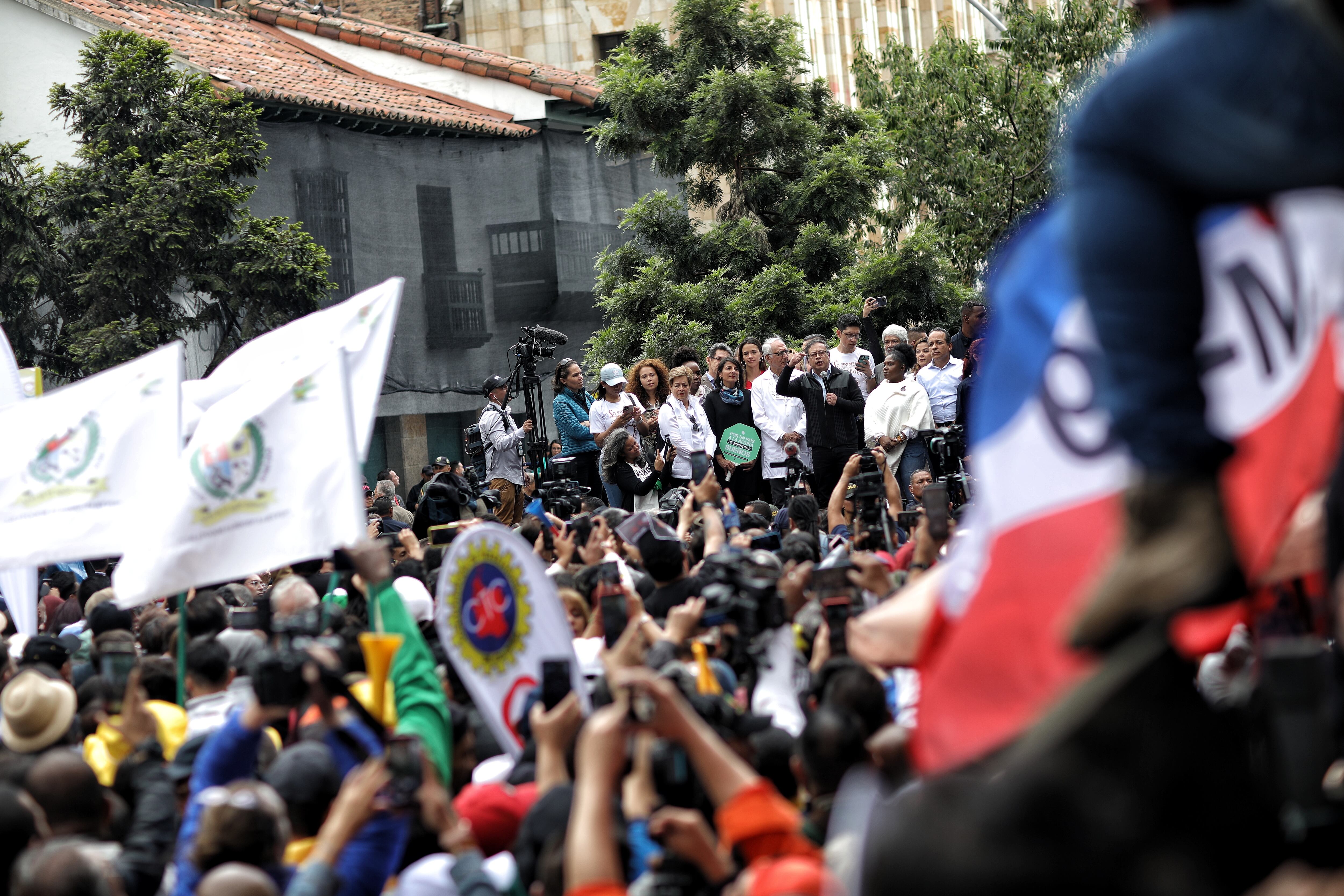 Discurso del Presidente Gustavo Petro en la Carrera Séptima