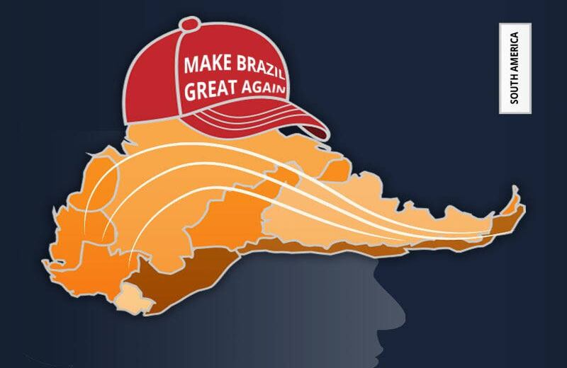Donald Trump fue uno de los primeros en llamar a Bolsonaro para felicitarlo por su victoria. La alianza está servida.