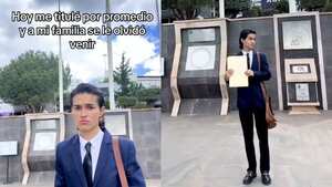 Familia de joven no asistió a su grado universitario por esta insólita razón.