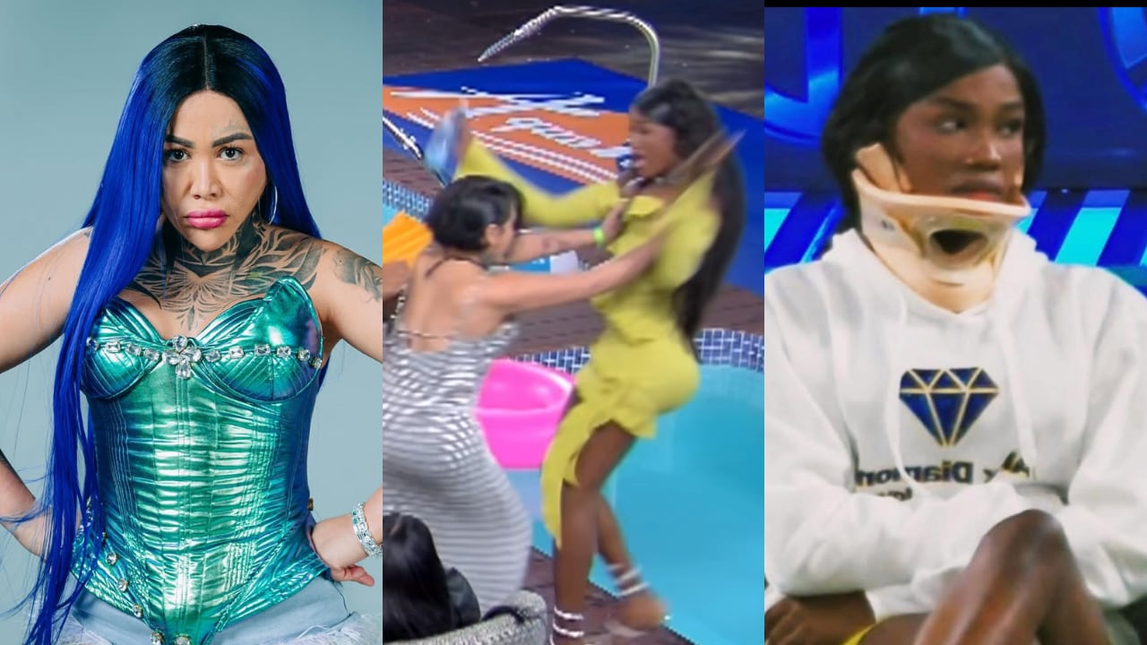 La Piry fue atendida por los médicos de 'La Mansión de Luinny' tras ser agredida por Yina Calderón.