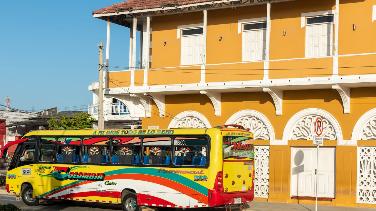 El estilo colonial destaca en muchas de las construcciones de Puerto Colombia, en el departamento de Atlántico.