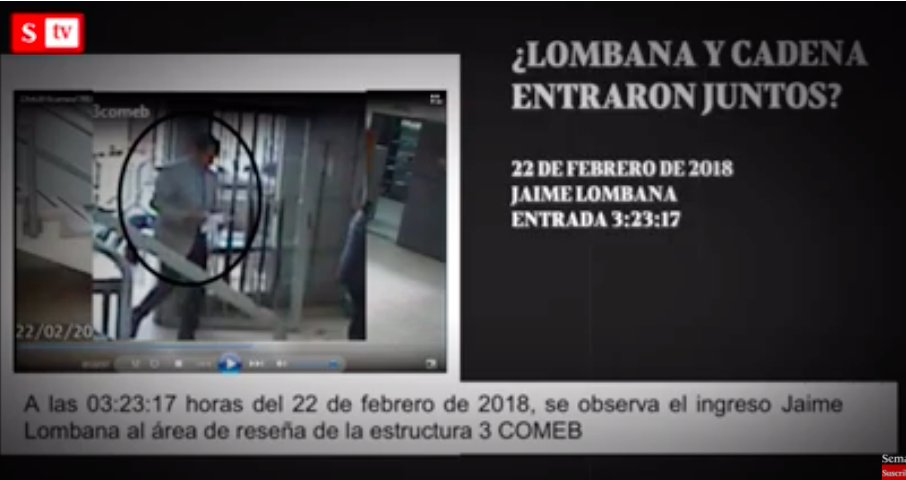 Lombana llega a La Picota