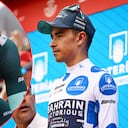 Santiago Buitrago defiende la clasificación de la montaña contra Wout van Aert en La Vuelta a España 2026