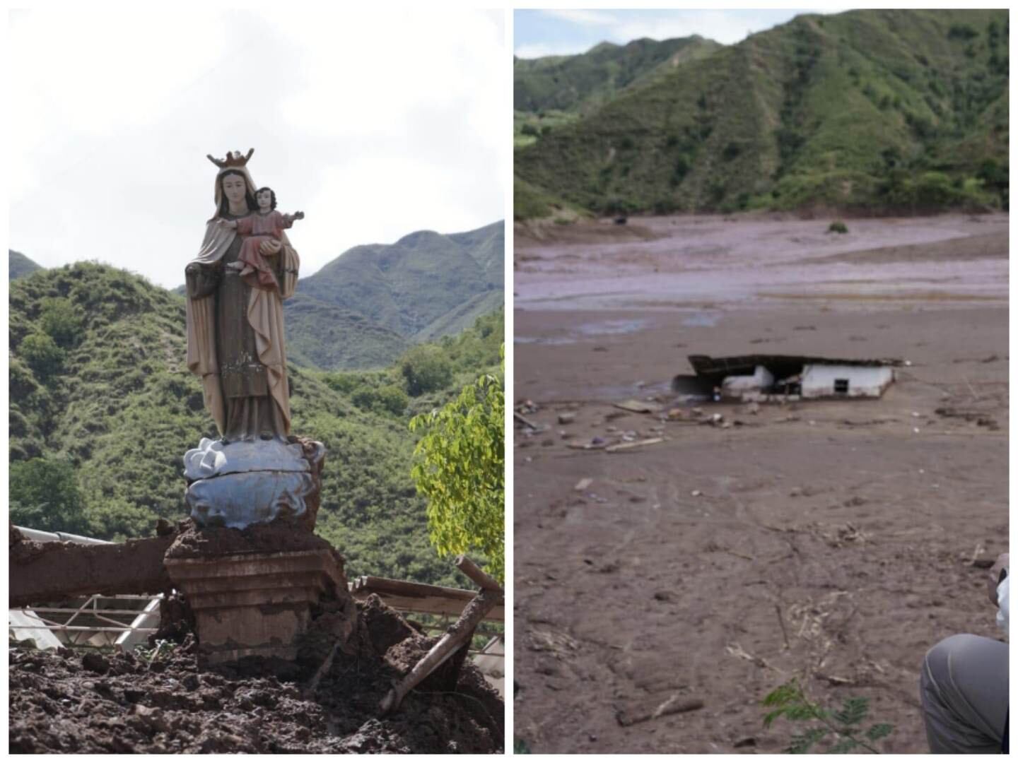 Más de 400 personas quedaron sin hogar.