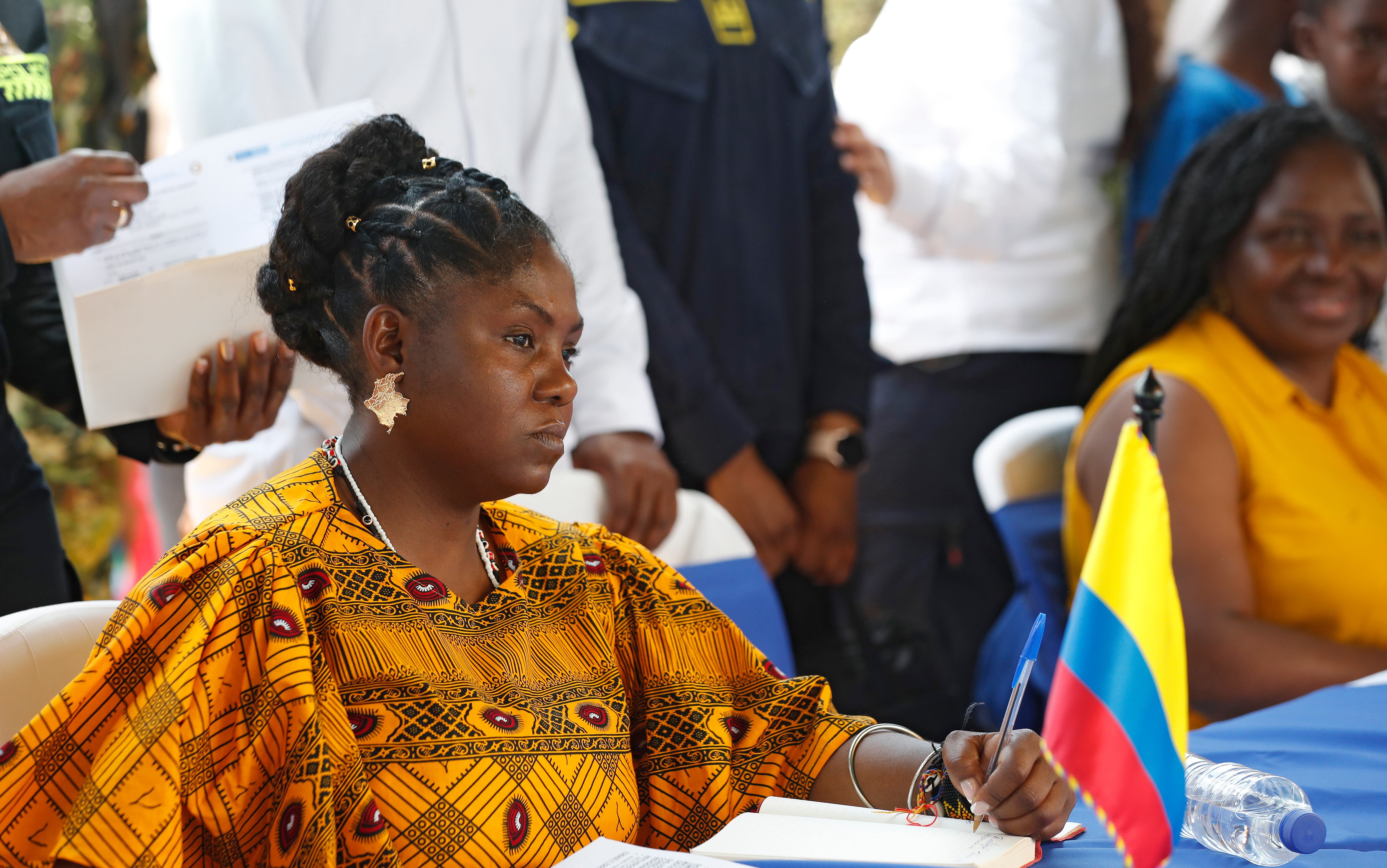 Vicepresidenta Francia Márquez con la Armada Nacional en el municipio de  Timbiquí Cauca
Septiembre 19 del 2022
Foto Guillermo Torres Reina / Semana
