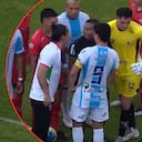 Carlos Giraldo, técnico de Patriotas fue expulsado por fingir un golpe de un rival vs. Real Santander