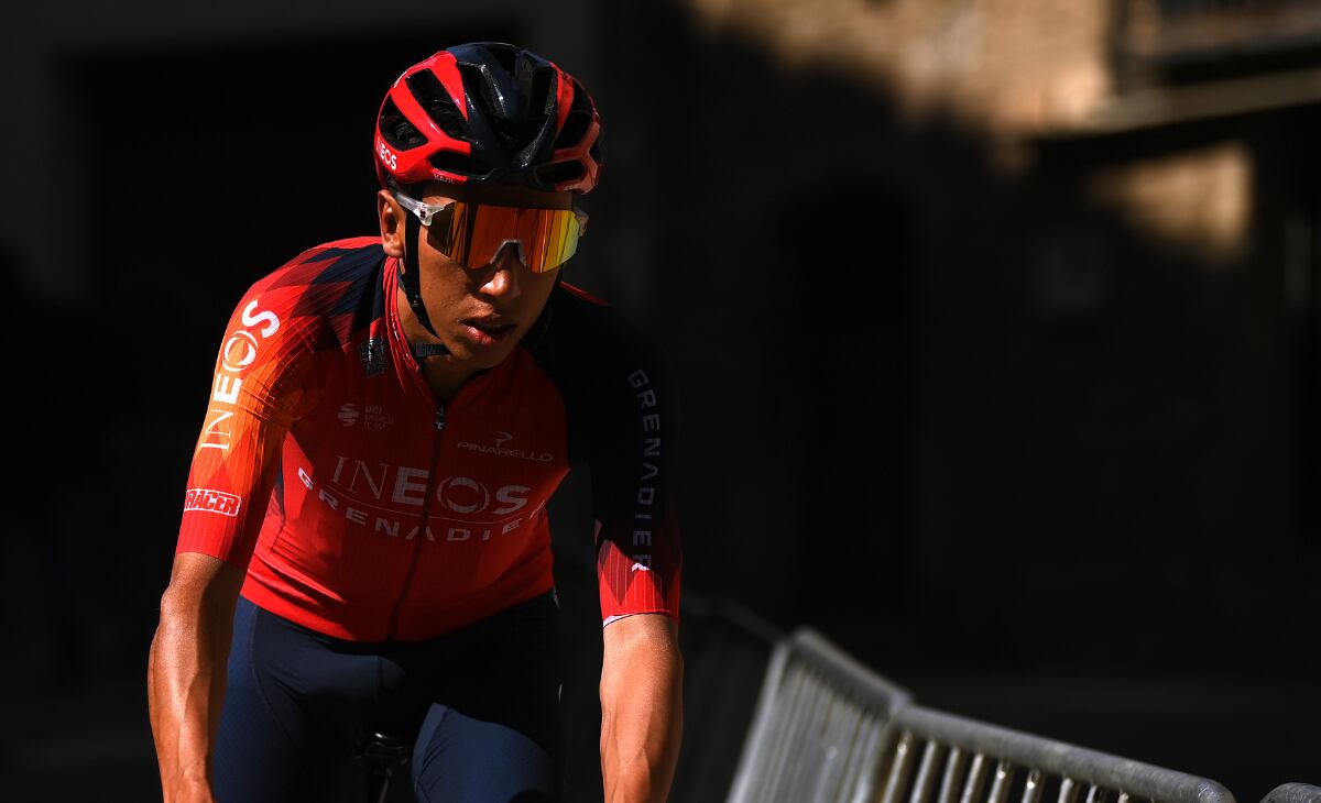 Egan Bernal, ciclista colombiano.