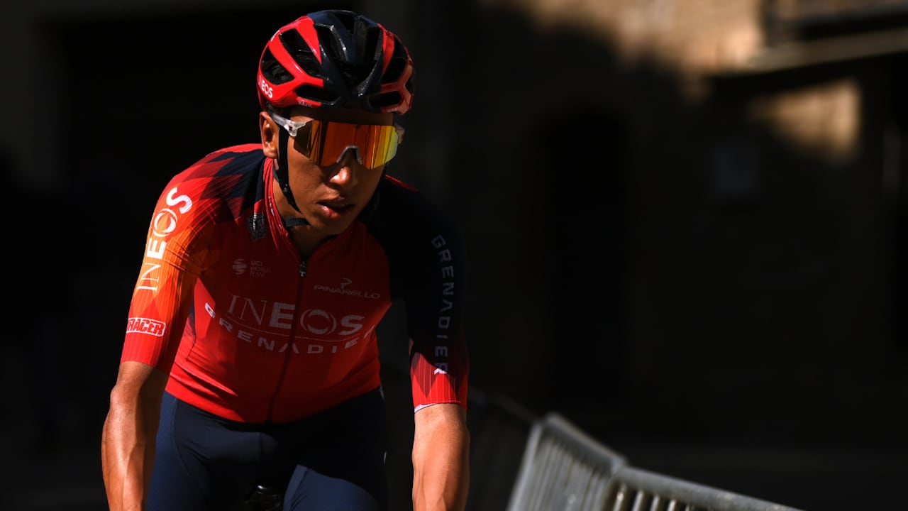 Egan Bernal, ciclista colombiano.