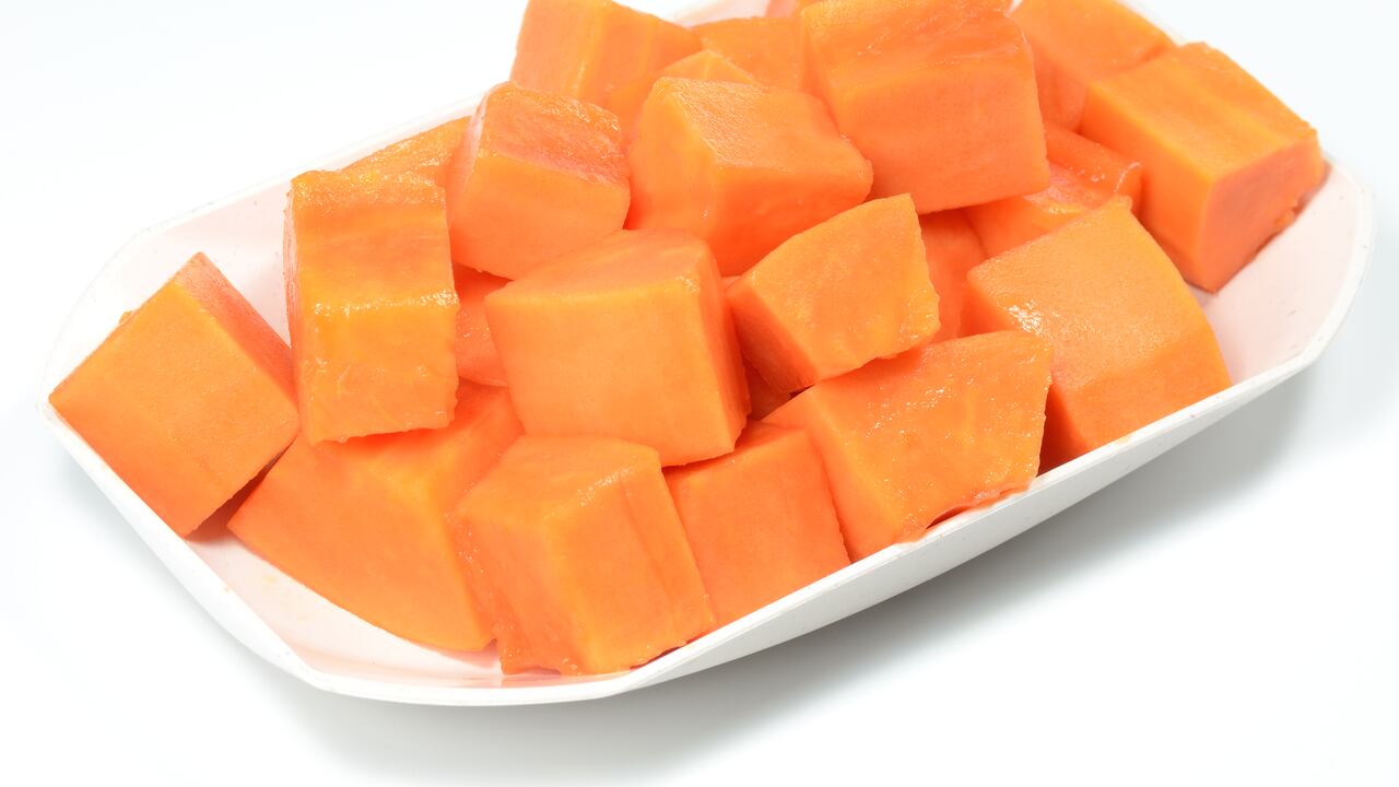 La papaya es saludable para el cerebro.