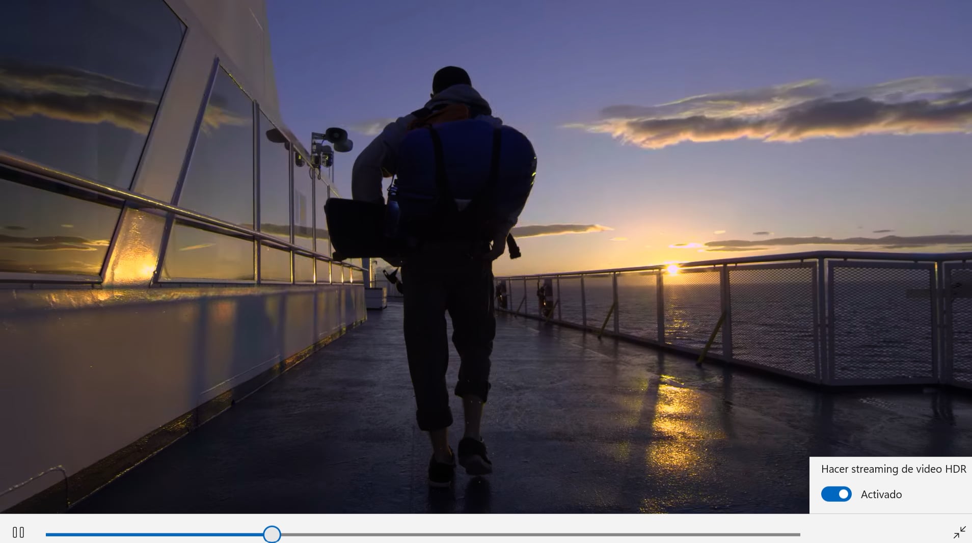 La activación del HDR en Windows potencia la fidelidad de cada imagen, resaltando tanto luces intensas como sombras profundas.