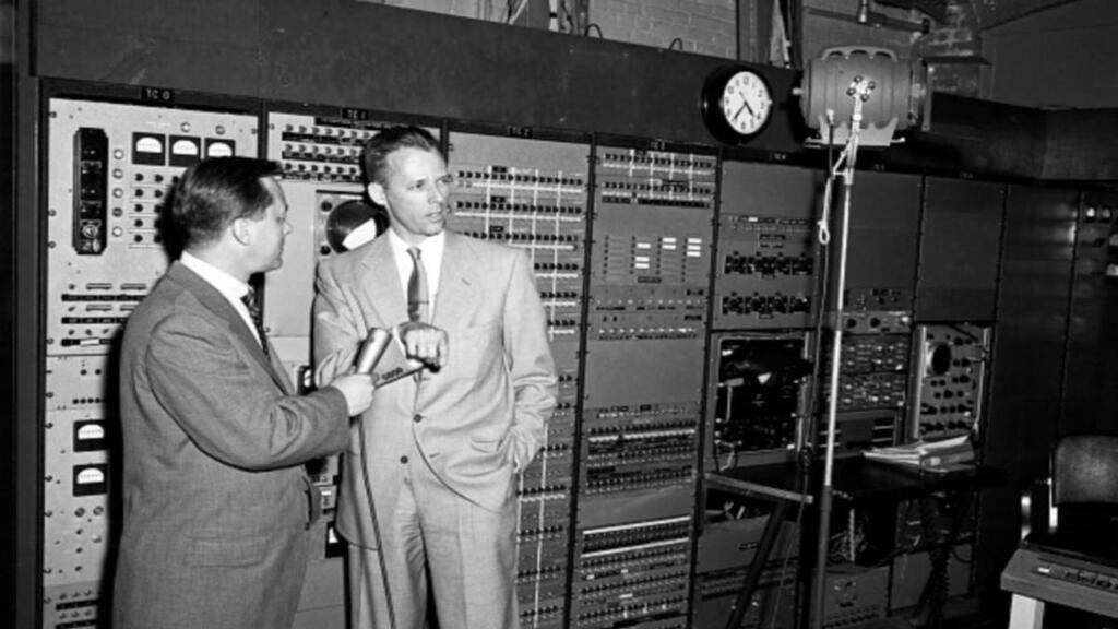 Jay Forrester y la supercomputadora.