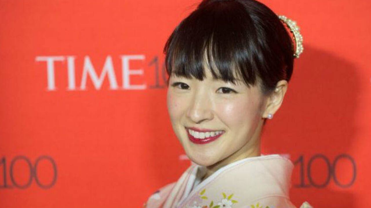 Mark Sagliocco (Getty Images) La japonesa Marie Kondo, de 34 años, se ha convertido en un fenómeno con su método para ordenar, llamado KonMari.